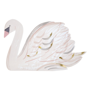 Painted&nbsp;Swan&nbsp;Plates|Meri Meri