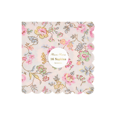 Pink Chintz Large Napkins|Meri Meri