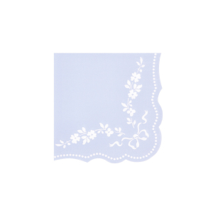 Rococo Blue Small Napkins|Meri Meri