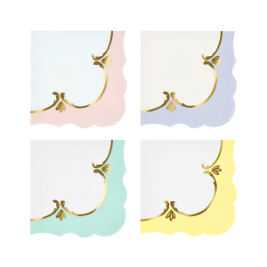Rococo Pastel Small Napkins|Meri Meri