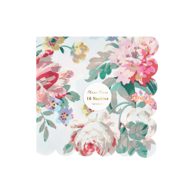 Rococo Floral Large Napkins|Meri Meri