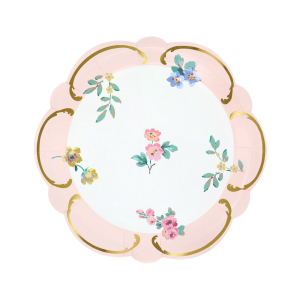 Rococo Posy Side Plates|Meri Meri