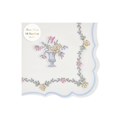 Chintz Border Large Napkins|Meri Meri