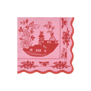 Pink Vintage Botanical Large Napkins|Meri Meri