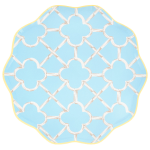 Bamboo Pattern Dinner Plates|Meri Meri