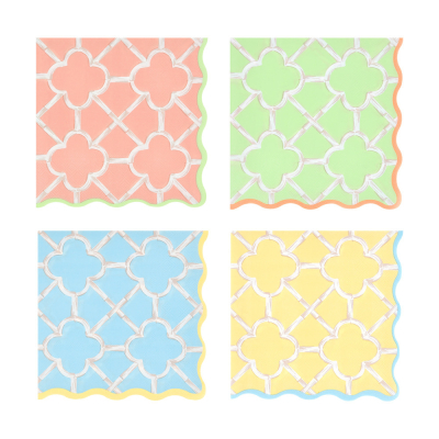 Bamboo Pattern Large Napkins|Meri Meri