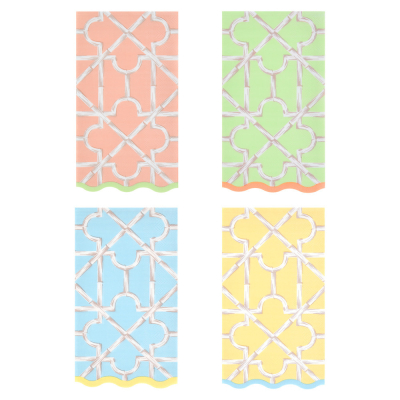 Bamboo Pattern Guest Towels|Meri Meri