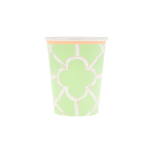 Bamboo Pattern Cups|Meri Meri