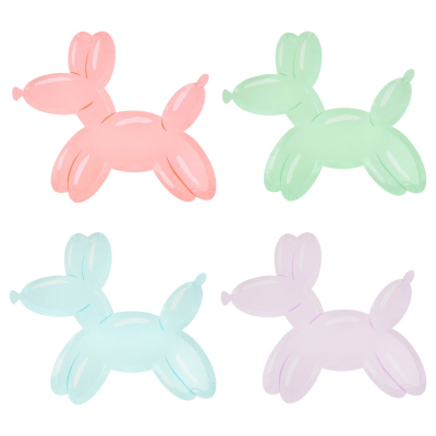 Balloon Dog Plates|Meri Meri