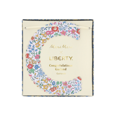 Meri Meri x Liberty Congratulations Garland|Meri Meri