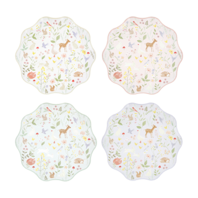 Little Animals Side Plates|Meri Meri