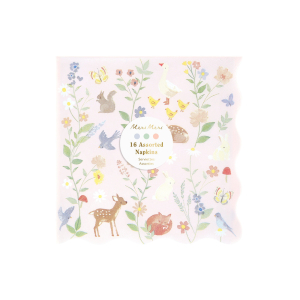 Little Animals Large Napkins|Meri Meri