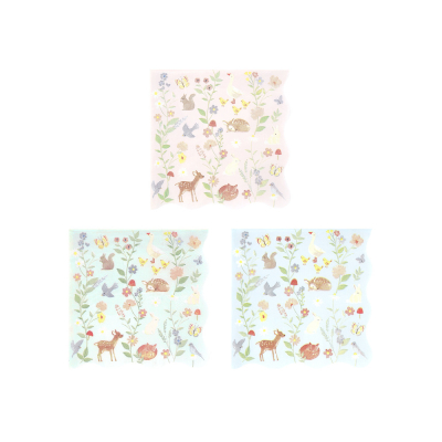 Little Animals Small Napkins|Meri Meri