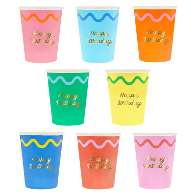 Wiggle Edge Cups|Meri Meri