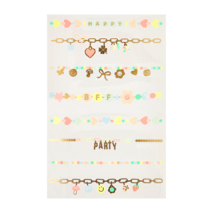 Charm Bracelet Temporary Tattoos|Meri Meri