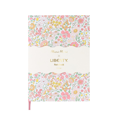 Meri Meri x Liberty Wharfedale Softcover Notebook|Meri Meri