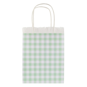 Gingham Fringe Party Bags|Meri Meri