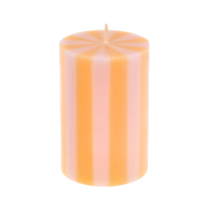 Bright Striped Pillar Candles|Meri Meri