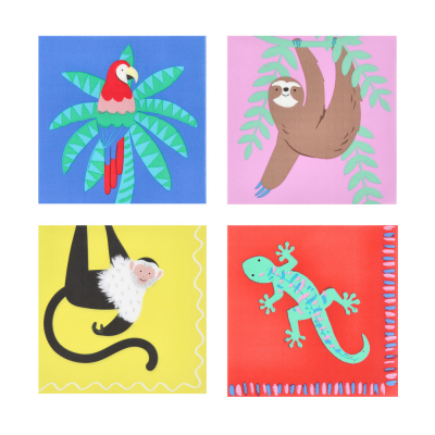 Jungle Jamboree Large Napkins|Meri Meri