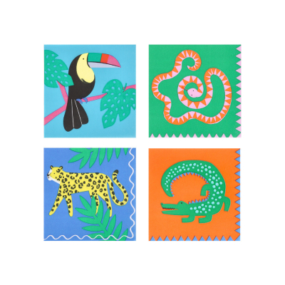 Jungle Jamboree Small Napkins|Meri Meri