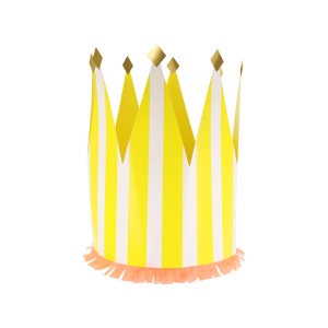 Striped Party Crowns|Meri Meri