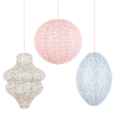 Meri Meri x Liberty Pastel Floral Lanterns|Meri Meri