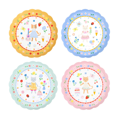 Kitten Club Side Plates|Meri Meri
