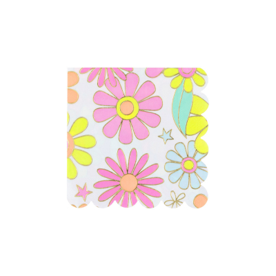 Flower Power Small Napkins|Meri Meri