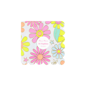 Flower Power Small Napkins|Meri Meri
