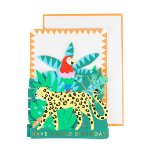 Jungle Jamboree Concertina Card|Meri Meri
