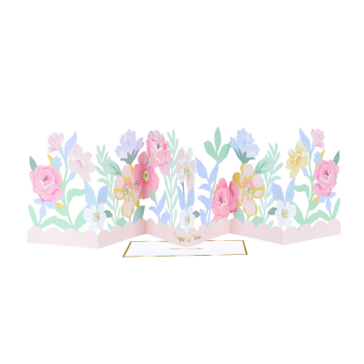 Floral Congratulations Concertina Card|Meri Meri