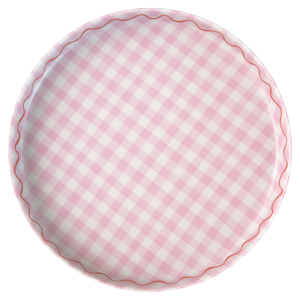 Gingham Reusable Large Plates|Meri Meri