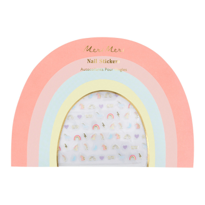 Rainbow Unicorn Nail Stickers|Meri Meri