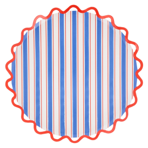 Nautical Striped Dinner Plates|Meri Meri