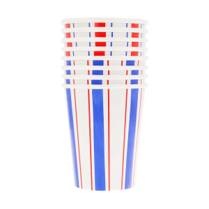 Nautical Striped Cups|Meri Meri
