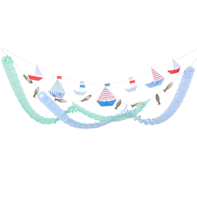 Nautical Boat Garland Set|Meri Meri