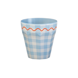 Gingham Reusable Cups|Meri Meri