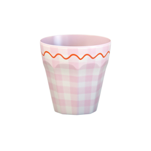 Gingham Reusable Cups|Meri Meri