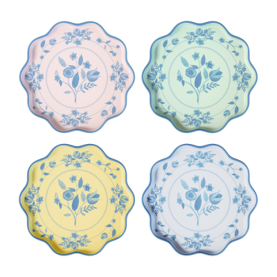 Vintage Botanical Reusable Small Plates|Meri Meri