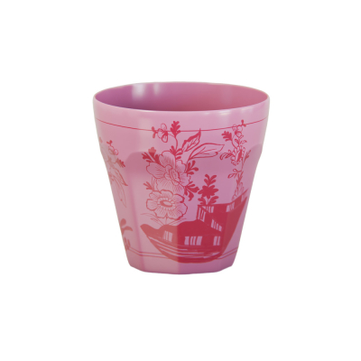Pink Vintage Botanical Reusable Cups|Meri Meri