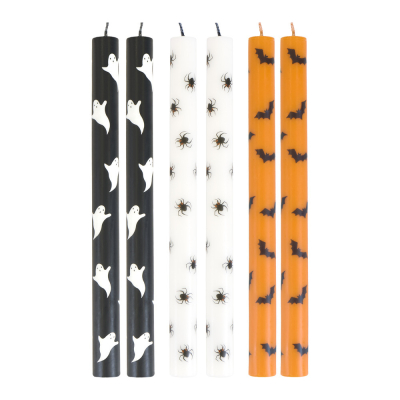 Mixed Halloween Icons Table Candles|Meri Meri