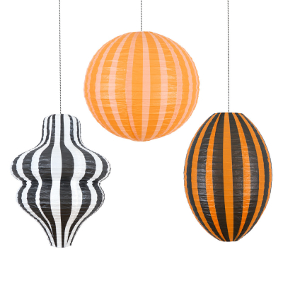Stripy Halloween Lanterns|Meri Meri