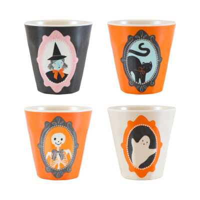 Halloween Portrait Reusable Cups|Meri Meri
