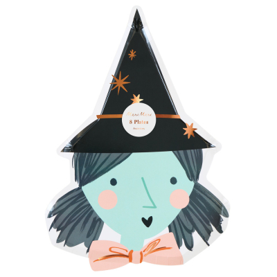 Witch Shaped Plates|Meri Meri