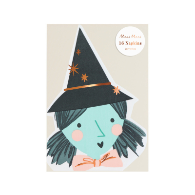 Witch Shaped Napkins|Meri Meri