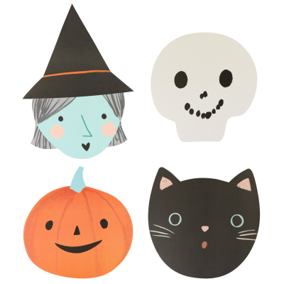 Halloween Heads Placemats|Meri Meri