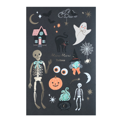 Halloween Icons Temporary Tattoos|Meri Meri
