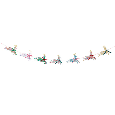 Meri Meri x Liberty Reindeer Garland|Meri Meri