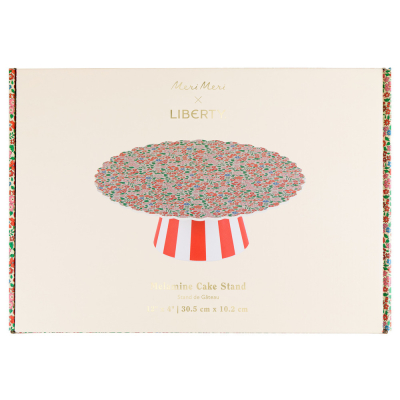 Meri Meri x Liberty Red Sweet Meadow Cake Stand|Meri Meri