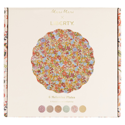 Meri Meri x Liberty Rustic Hue Reuse Large Plate|Meri Meri